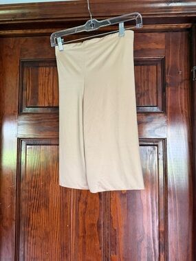 SPANX Beige Midi Skirt - Smooth Stretch Pencil Style